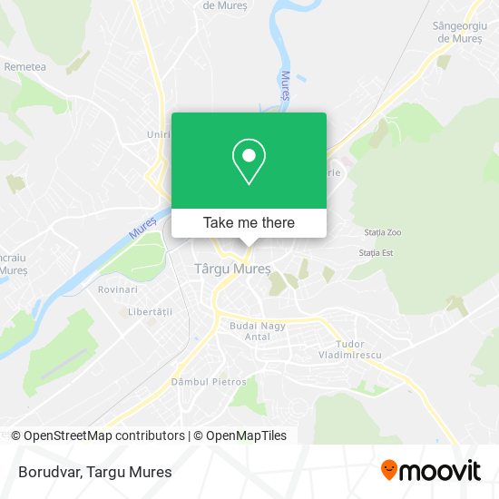 Borudvar map