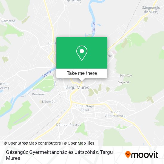 Gézengúz Gyermektáncház és Játszóház map