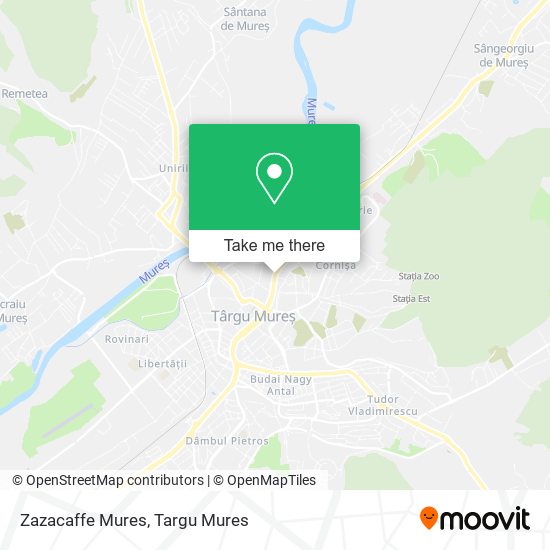 Zazacaffe Mures map