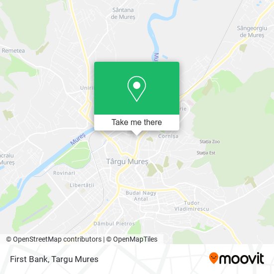 First Bank map