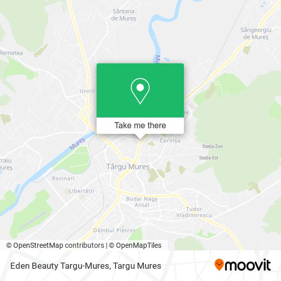 Eden Beauty Targu-Mures map