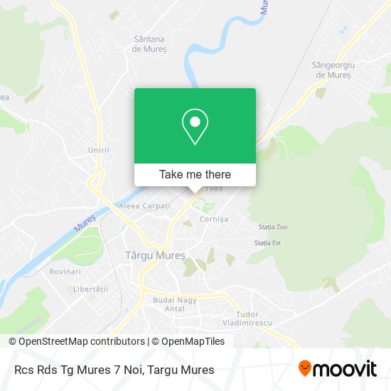 Rcs Rds Tg Mures 7 Noi map