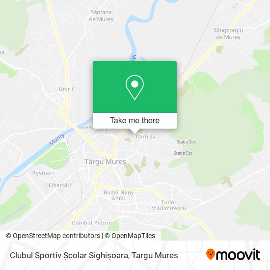 Clubul Sportiv Școlar Sighișoara map