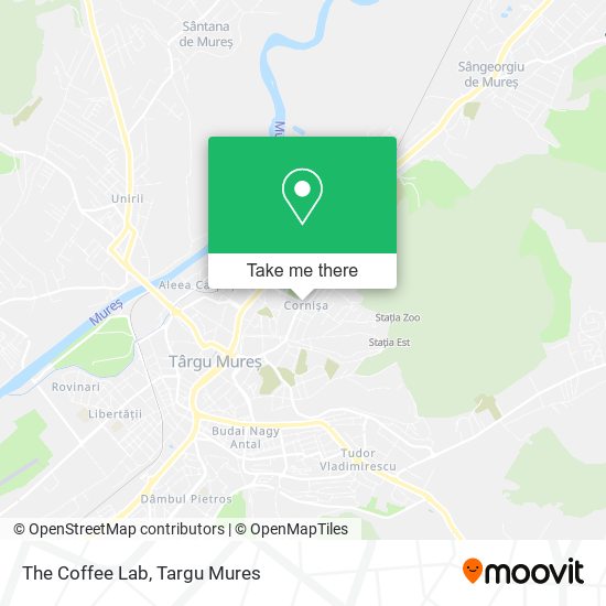 The Coffee Lab map