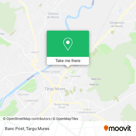 Banc Post map