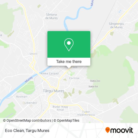 Eco Clean map