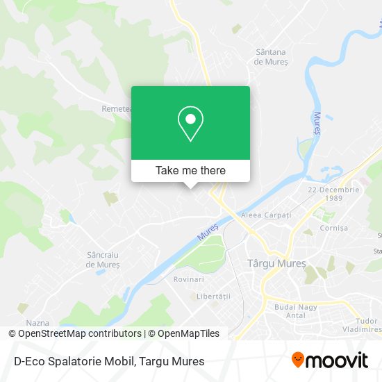 D-Eco Spalatorie Mobil map