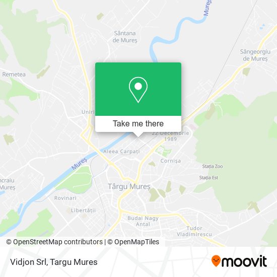 Vidjon Srl map