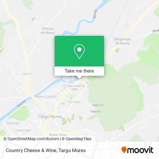 Country Cheese & Wine map