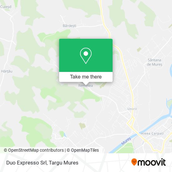 Duo Expresso Srl map