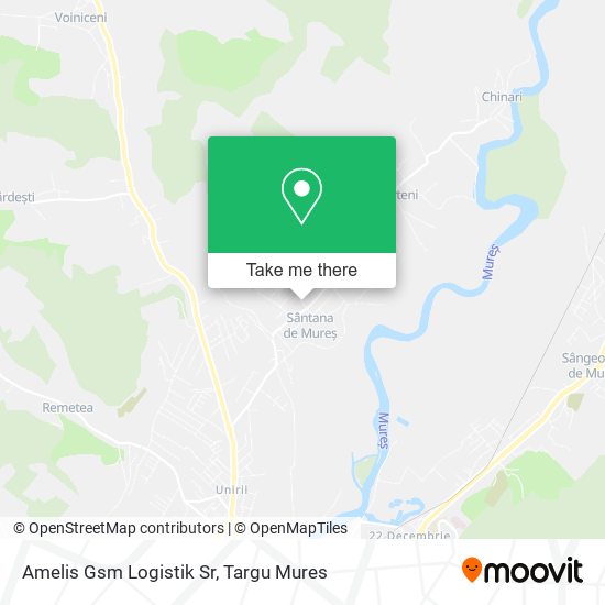 Amelis Gsm Logistik Sr map