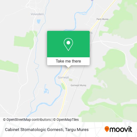 Cabinet Stomatologic Gornesti map