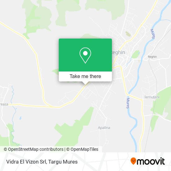 Vidra El Vizon Srl map