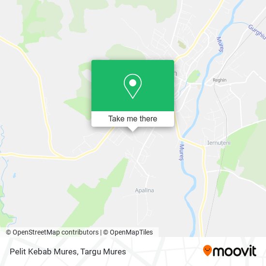 Pelit Kebab Mures map
