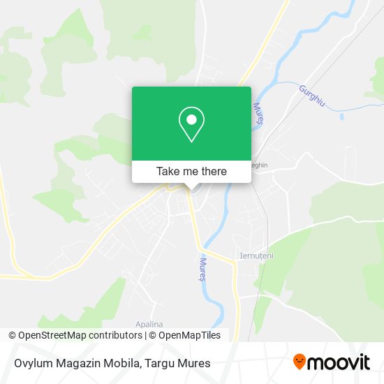 Ovylum Magazin Mobila map