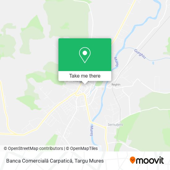 Banca Comercială Carpatică map