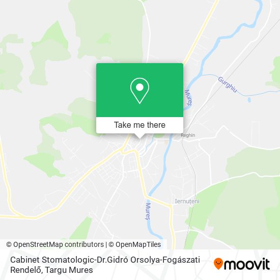 Cabinet Stomatologic-Dr.Gidró Orsolya-Fogászati Rendelő map