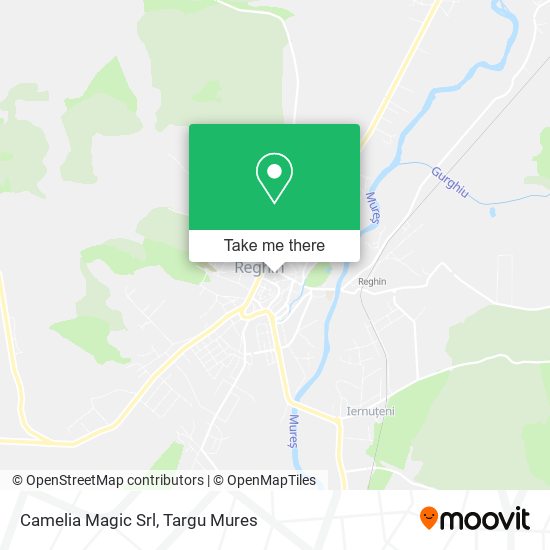 Camelia Magic Srl map