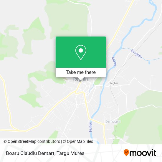 Boaru Claudiu Dentart map