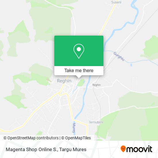 Magenta Shop Online S. map