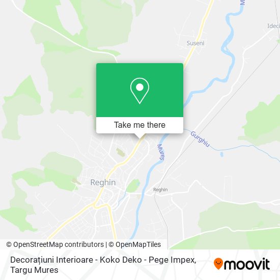 Decorațiuni Interioare - Koko Deko - Pege Impex map