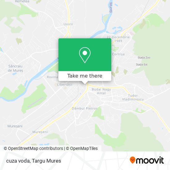cuza voda map