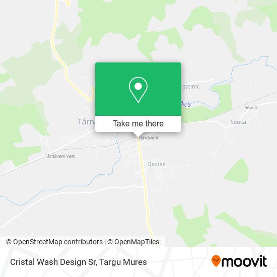 Cristal Wash Design Sr map