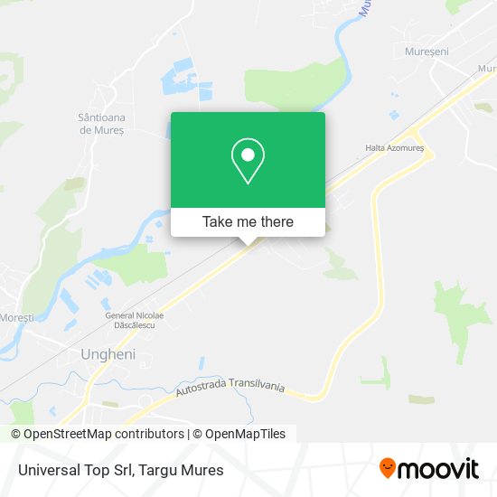 Universal Top Srl map