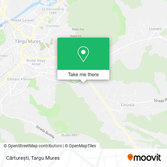 Cărturești map