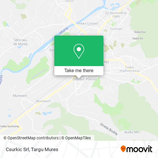 Csurkic Srl map