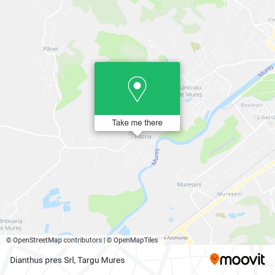 Dianthus pres Srl map