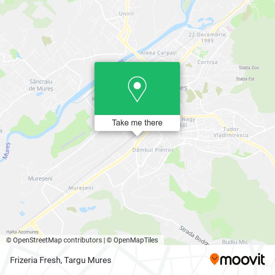 Frizeria Fresh map