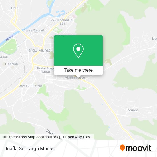 Inafla Srl map