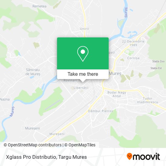 Xglass Pro Distributio map