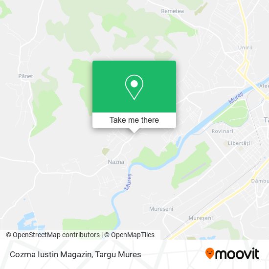 Cozma Iustin Magazin map