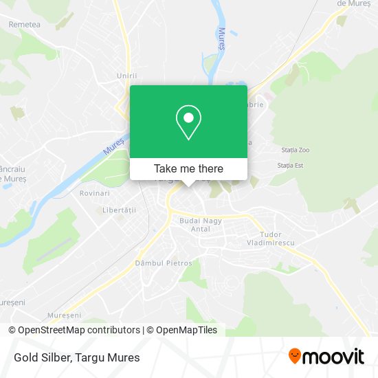 Gold Silber map