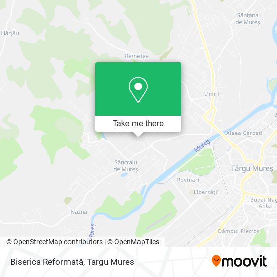 Biserica Reformată map