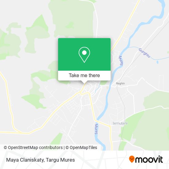 Maya Claniskaty map