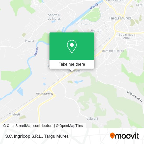 S.C. Ingricop S.R.L. map