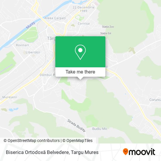 Biserica Ortodoxă Belvedere map