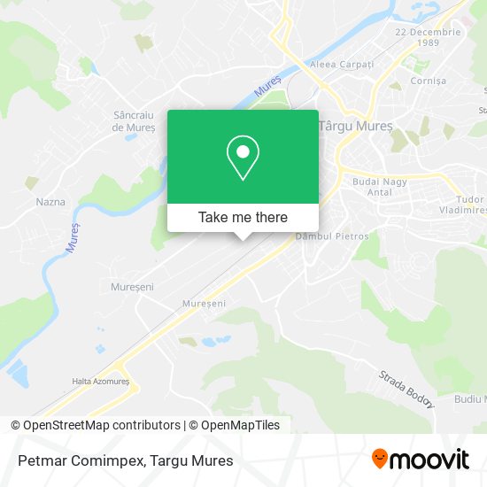 Petmar Comimpex map