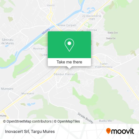 Inovacert Srl map