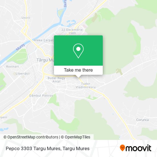 Pepco 3303 Targu Mures map