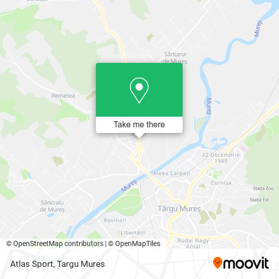 Atlas Sport map