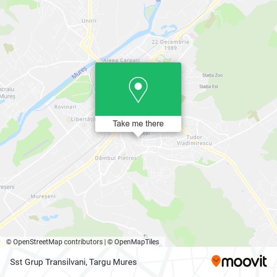 Sst Grup Transilvani map