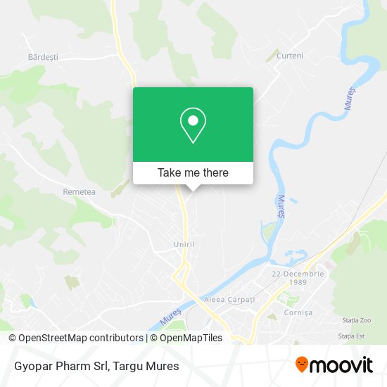 Gyopar Pharm Srl map