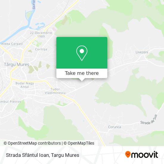 Strada Sfântul Ioan map
