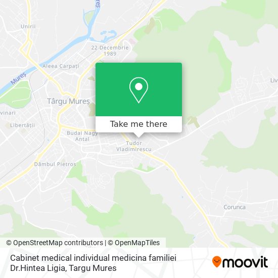 Cabinet medical individual medicina familiei Dr.Hintea Ligia map