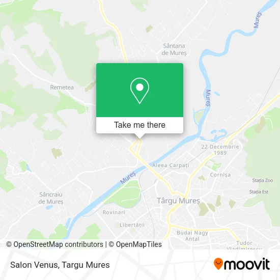 Salon Venus map