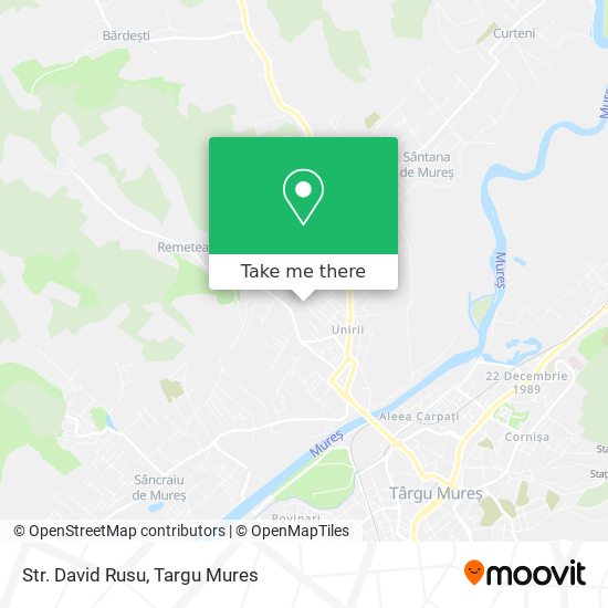 Str. David Rusu map